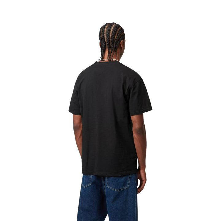 S/S American Script T-Shirt Preto