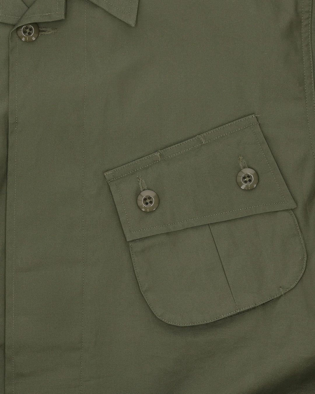 Elias Jungle Jacket em Algodão Verde