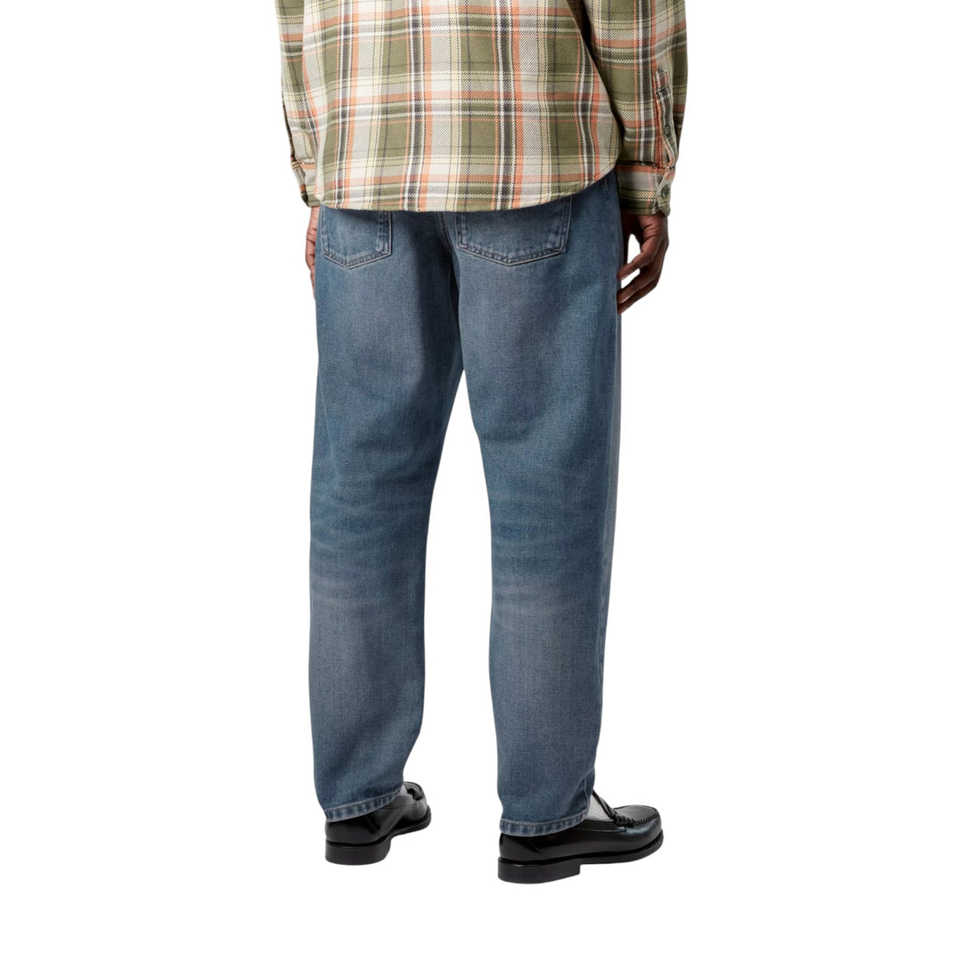 Newel Pant Blue Dark Used" (Newel Pant is the model name, often used in Italian catalogs too).

    If I translate "Pant" to "Calças":
    Calças New