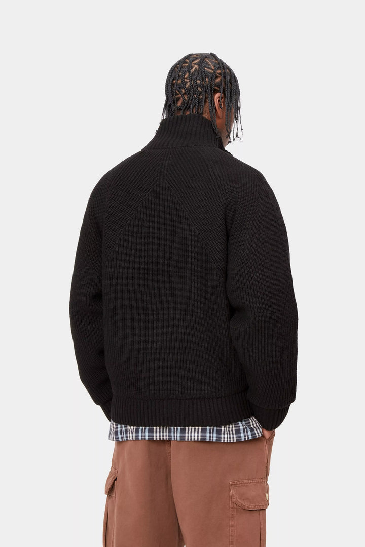 BANLEY SWEATER JACKET BLACK