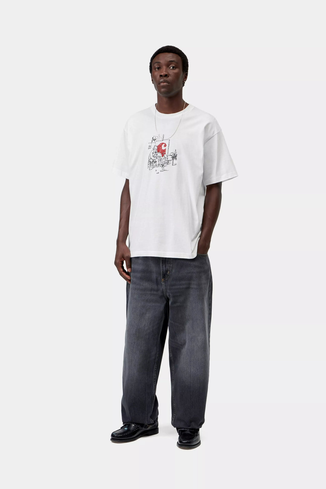 OLD PAINTER T-SHIRT WHITE