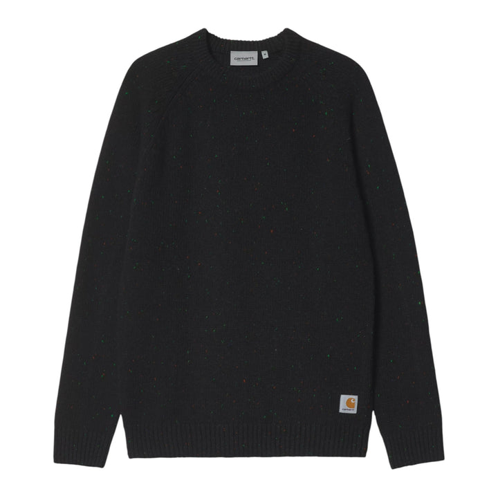ANGLISTIC SWEATER SPECKLED BLACK