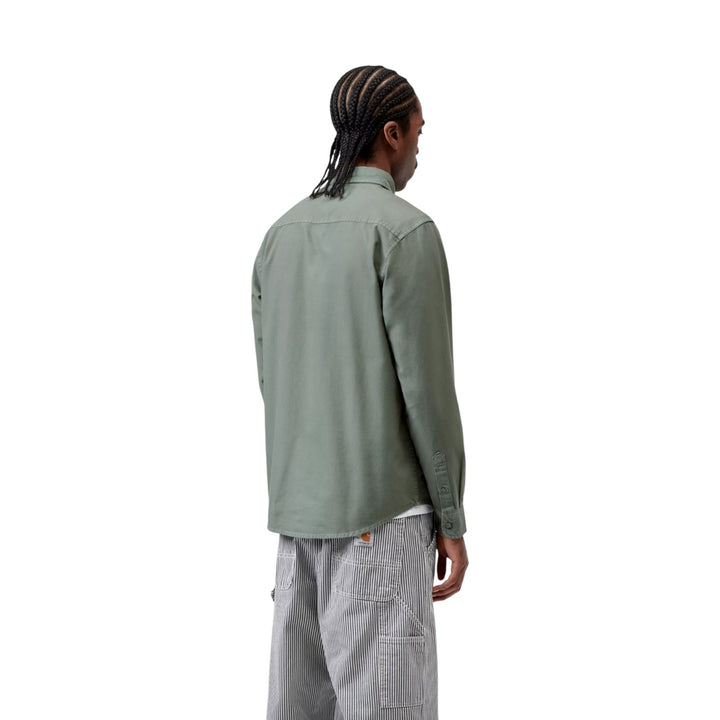 Camisa L/S Bolton Shirt Velvet Verde