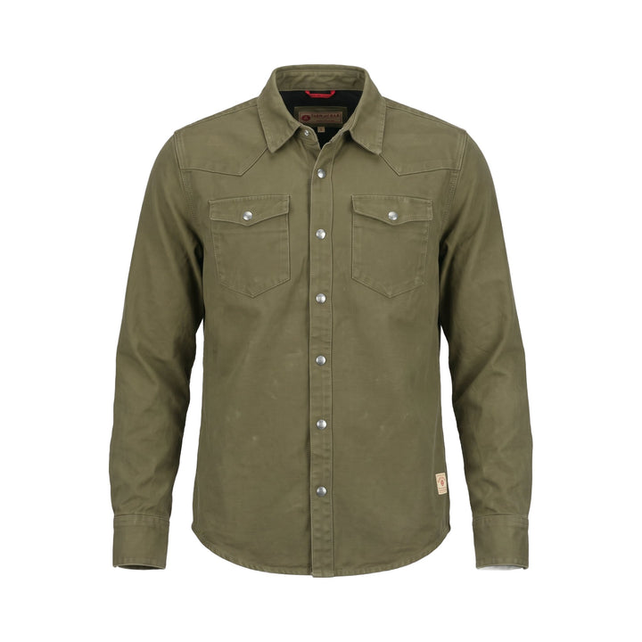 Iron and Resin FENCELINE SHIRT OLIVE Verde - foto 1