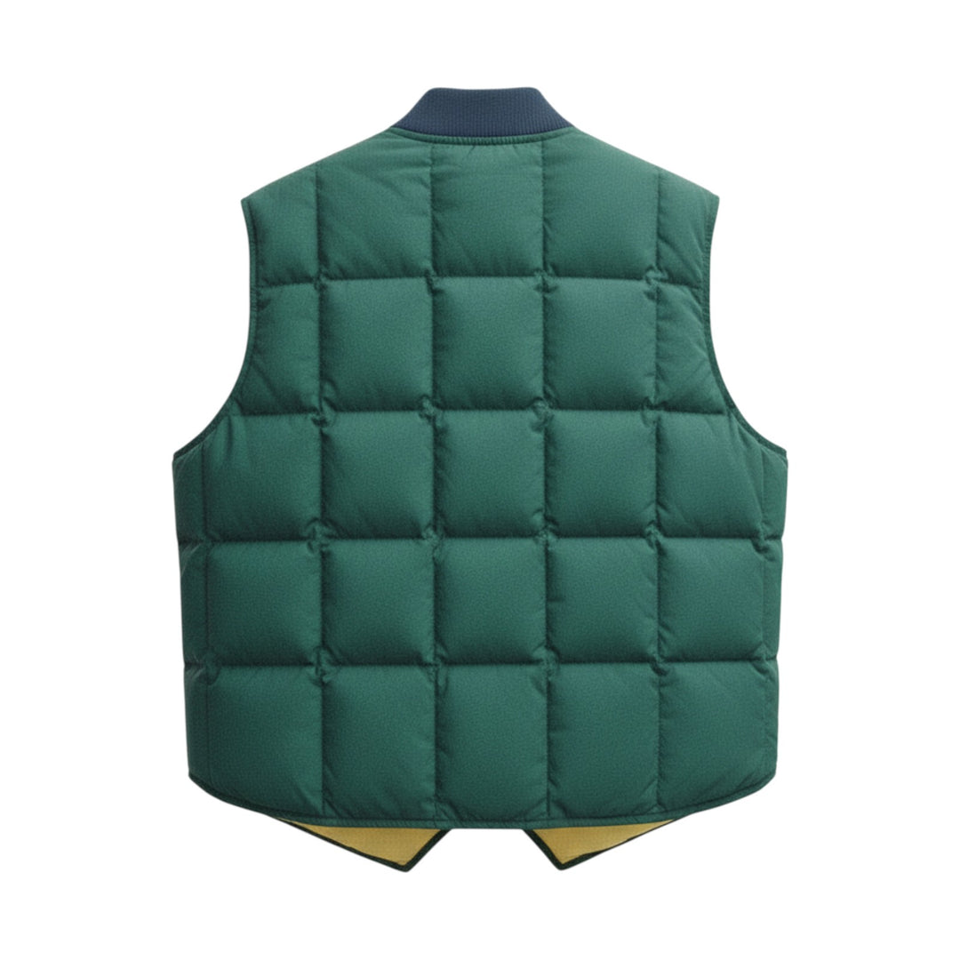Down Vest Seattle Forest Green Colete Verde