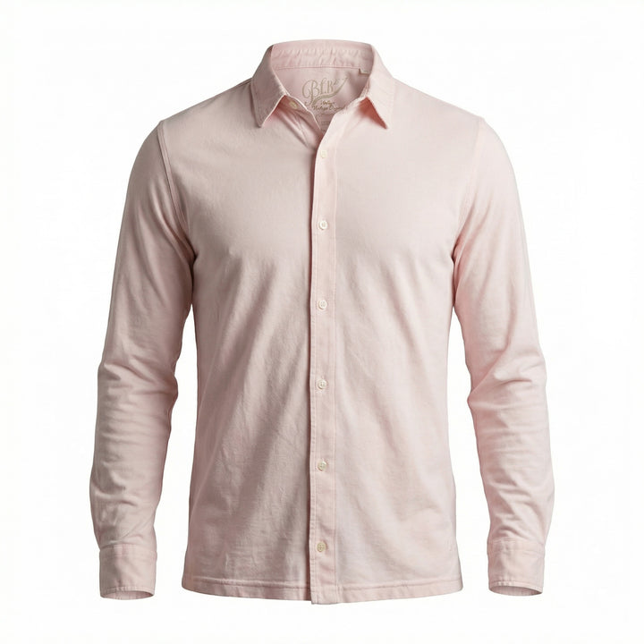 Camisa Manga Comprida Hartford Jersey Rosa