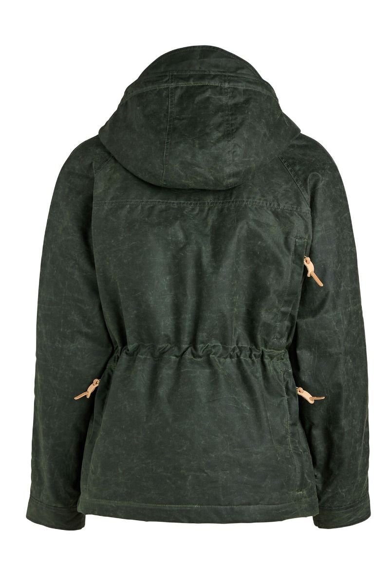 Manifattura Ceccarelli NATIVE FISHERMAN PARKA 7191 DARK GREEN Verde - foto 3