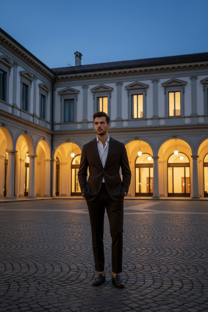 Fato Ponto Milano Comfort Fit Preto