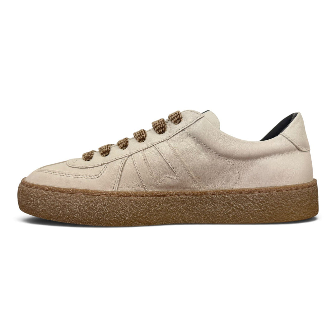Kazan sneakers in vera pelle bianco Moma