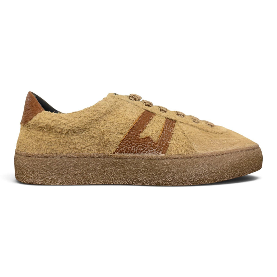 Kazan sneaker in pelle scamosciata beige Moma