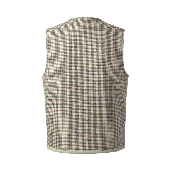 Overiwer GILET REVERSIBILE RIFFS SALVIA/PIED DE POULE Verde - foto 4