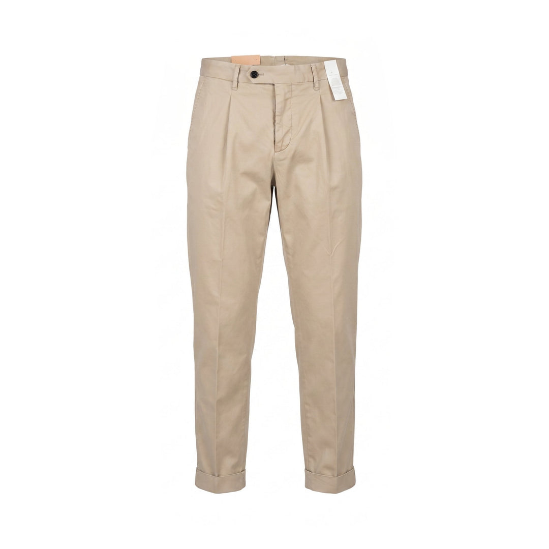 Quattro.Zero Pantalone Tasca America Una Pences Beige Beige - foto 1