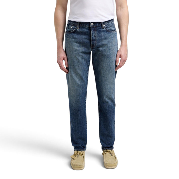 REGULAR TAPERED JAPAN DARK USED BLUE