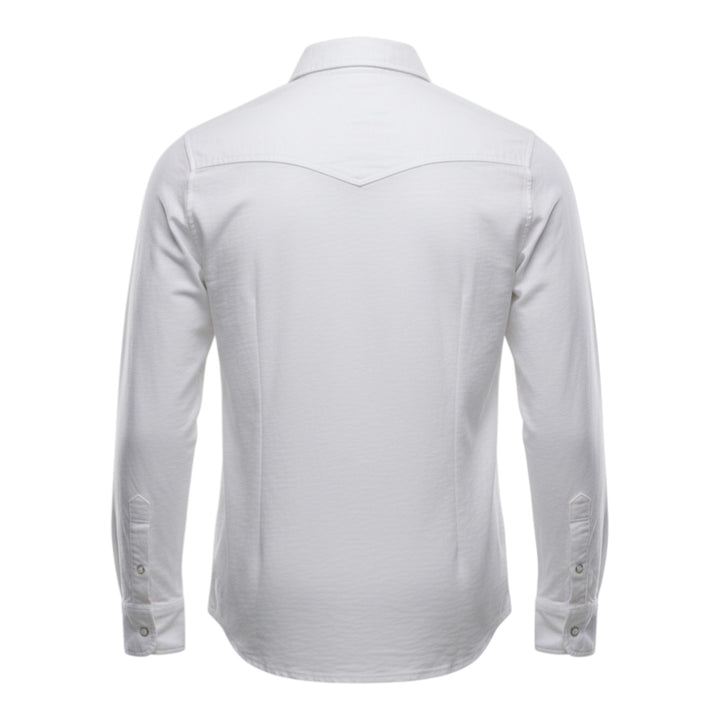 Camisa Western Manga Comprida El Paso Flamê 180 gr Branco