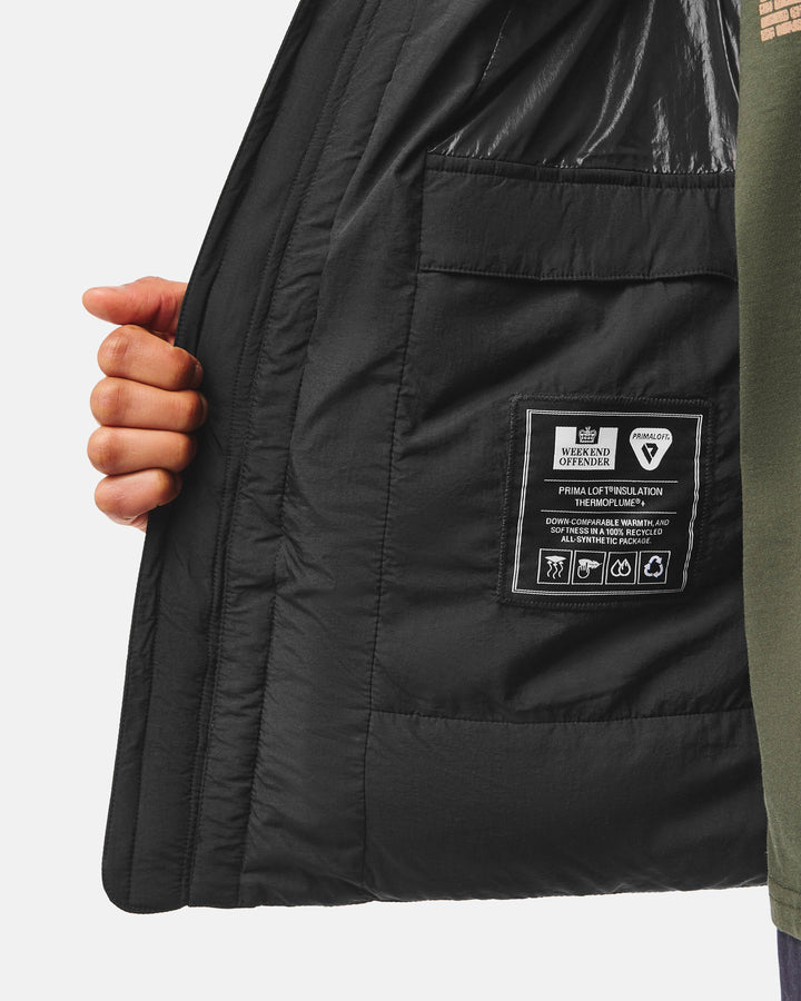 Weekend Offender Amsterdam Primaloft Jacket Black Nero - foto 3