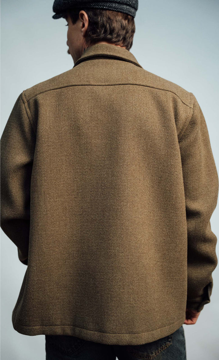 Wooden Giacca Mavignola Khaki Verde - foto 4