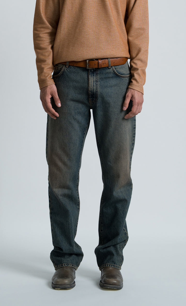 Wooden Jeans Dallas Deep Dirty Blu - foto 8